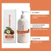 Champú de Coco y Vainilla Control de Grasa a Base de Plantas, Limpieza Capilar Voluminizadora, Hidratante, Suavizante y Cuidado que Deja el Cabello Fresco y No Pegajoso