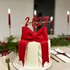 Copyright Ins-Style 2027 Decoração de Bolo Acrílica de Ano Novo Feliz Ano Novo Topper de Bolo de Véspera de Ano Novo Suprimentos para Festa