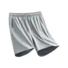 Conjunto Esportivo Masculino Manga Curta Shorts Secagem Rápida Respirável Seda de Gelo Roupas de Treino Corrida Verão Atacado Linho Estilo Old Money