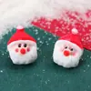 Serie Navideña Adornos para Uñas Papá Noel Muñeco de Nieve Reno Árbol de Navidad Caja de Regalo Armadura para Árbol Funda para Teléfono Móvil Adornos