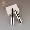 Embalagem de Material para Gel de Styling de Cabelo de Grande Capacidade, Impressão de Logo, Tubo de Máscara de Cílios Redondo Prateado Eletrodepositado, Cabeça de Pincel Grande de 20ml