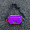 Bolsa Infantil Moderna Cool Elegante para Niños Bebé Deportes al Aire Libre Color Contrastante Bolsa de Pecho Moda para Niñas Cambio Bolso Bandolera