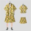 Sanya Isla de Hainan ropa camisa de playa traje de hombre camisa de flores de manga corta estilo hawaiano ropa holgada de secado rápido entrega de una pieza