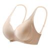 Hilo de Albañilería UU Gelatina Pegamento de Gelatina Lamiendo Ropa Interior sin Costuras Mujeres Pecho Pequeño Recogida Soporte Superior Lateral Caído Anti-caída Soporte Suave