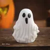 Decoración para Pastel de Halloween 2026 Fantasma de Goma Suave Calabaza Malvavisco Adorno Halloween Feliz Topper Plugin
