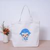 Bolsa de lona en blanco sentido avanzado bolsa de lona portátil personalizada gran capacidad impresión a color publicidad bolsa de entrenamiento empresarial