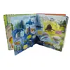 Diseño profesional colorido fabricantes de origen personalizado impresión entrega nacional impresión libro desplegable de iluminación infantil