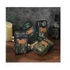 Bolsa Camuflada para Celular com Três Zíperes 600D Oxford Porta-Moedas Bolso para Usar no Cinto Bolso Casual para Celular Masculino