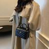 Bolso de Mano Cadena de Moda Transfronteriza Nuevo Estilo Otoño e Invierno 2026 Bolso Caja Acolchado Estilo Chanel Bolso de Hombro de Alta Gama para Mujer