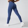 Pantalones de Yoga Ajustados de Cintura Alta Sin Costuras Transfronterizos, Leggings de Yoga con Forma de Durazno para Levantar Glúteos, Pantalones de Entrenamiento para Correr y Fitness de Secado Rápido para Uso al Aire Libre