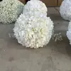 Bola de Rosa Terminada Estilo Coreano Boda Redonda Flor Artificial Decoración de Escenario de Hotel Arreglo de Escena Floral de Hortensia