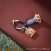 Nuevo Colgante Tejido a Mano Estilo Tíbet, Llavero Tejido, Colgante con Borla, Xizang, Señor Shiva, Dios Amarillo de la Riqueza, Tara