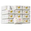 Papel de Tejido Vegetal, Caja Completa de 32 Paquetes, Caja Grande de 4 Capas 240 Hojas, Servilletas Domésticas, Pañuelos de Papel al por Mayor, Paquete Grande, Compra al por Mayor