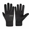 Guantes de Ciclismo Deportivos de Terciopelo para Invierno para Hombre, Esquí Antideslizantes Impermeables con Pantalla Táctil, Montañismo, Guantes Cálidos para Ciclismo