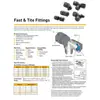 Legris Serie Legris Fast & Tite Accesorios Roscados Aprobación FDA Serie FC P8FE8/N8UC8