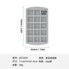 Molde de silicona transfronterizo Dubai chocolate 8 cavidades silicona de grado alimenticio diy resistente a altas temperaturas fácil de desmoldar molde para hornear pasteles
