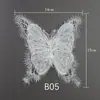 Vestido de Renda Bordada em Organza Estilo Francês Bai Xi com Aplicações Florais, Vestido Respirável com Decoração Bordada de Strass e Flores Tridimensionais