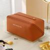 Bolsa de almacenamiento Bolsa de viaje Bolsa de lavado de cosméticos portátil Bolsa de lavado de cosméticos impermeable Bolsa de lavado portátil de PU