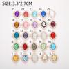 Novo Oval Liga Acrílico Diamante Fivela DIY Acessórios de Cabeça Bolsas Sapatos Acessórios de Vestuário Acessórios Colorido Gema Losango Fivela