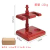 Colección de Soportes para Tuberías Soporte para Tuberías de Madera Maciza Soporte Individual para Tuberías de Cuero Soporte de Exhibición para Múltiples Tuberías Accesorios para Tuberías Lote Mixto