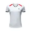 Novos Uniformes de Badminton para Homens e Mulheres, Manga Curta, Secagem Rápida, Uniformes de Treinamento e Competição Estudantil para Homens e Mulheres, Uniformes Esportivos 4A091