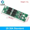 Placa de Protección de Batería de Litio 18650 2S 7.4V 8.4V con Balance Corriente 20A
