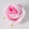 Simulación Rosa Flor de Rosa Cabeza de Flor Pared de Flores Decoración Ceremonia de Boda Salón Hotel Coche de Boda Habitación de Boda Terciopelo Artificial Falso Flor DIY