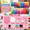 Set de cuentas premium para manualidades DIY, incluye un juego completo de herramientas, plancha y paquetes suplementarios para juguetes de cuentas