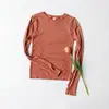 Camiseta Fitness Manga Longa Alta Elasticidade Justa Treino Esportivo Top Secagem Rápida Camiseta Corrida Pilates Treino Yoga Roupa para Mulheres