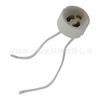 Casquillo de lámpara GU10, casquillo de lámpara de silicona, cable de lámpara LED, casquillo de lámpara de cerámica, cable de lámpara resistente a altas temperaturas, apto para lámpara halógena.