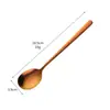 Cuchara de Cristal de Hielo de Titanio Puro Estilo Coreano para Uso en Casa, Cuchara para Sopa de Postre, Cuchara Mezcladora, Cuchara de Mango Largo, Cuchara Creativa, Vajilla de Restaurante