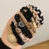 Anillo grande colorido Banda de goma para el cabello para niños Banda para el cabello para niñas Accesorios para el cabello de bebé de Corea del Sur Banda para el cabello Lazo para el cabello Goma