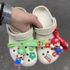 Acessórios Crocs Fivela de Sapato DIY Flor de Sapato Estéreo Infantil Removível Super Mario Moeda de Ouro Cogumelo Sapatos Decorativos