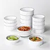 Vajilla de melamina plástico tazón pequeño para platos, tazón especial para cocinar al vapor Liuyang, tazón pequeño de imitación porcelana, tazón para plato de hot pot comercial, tazón para cocinar al vapor de comida rápida