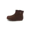 2026 Nuevas Botas Cortas de Otoño para Niños Capa Única para Niñas Cremallera Lateral Botas de Piel Versátiles Retro para Niños Botas Martin para Bebés