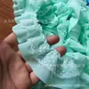 Chifón Encaje Encaje de Puntos Plisado Accesorios Lolita Adornos para la Cabeza Ropa Puños de Manga Materiales Decorativos
