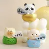 Figuritas Creativas Nuevas de Animales de Resina para Escritorios de Oficina y Decoraciones de Coche, Souvenirs Lindos para Alivio del Estrés y Sanación