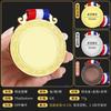 Medallas de oro personalizadas, medallas de juegos deportivos, medallas de premios de baloncesto, medallas de oro de honor de maratón infantil, venta al por mayor personalizada