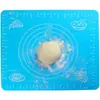 Tabla de Masar Doméstica Resistente a Altas Temperaturas de Grado Alimenticio Alfombrilla de Silicona Antideslizante Antiadherente Mat de Horneado para Uso Doméstico