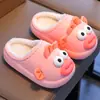 Pantuflas de Algodón para Niños Peces Feos Invierno 2024 Nuevas para Hombre y Mujer Bebé Hogar Interior Impermeables Antideslizantes Rellenas de Abrigador Espesor