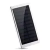 Carregador solar externo ultrafino 10000 mA portátil liga de alumínio power bank atacado transfronteiriço