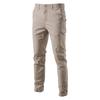 Pantalones casuales de alta calidad para hombre, otoño/invierno 2024, ropa interior transpirable de comercio exterior para hombre, pantalones de algodón Joker para jóvenes, venta al por mayor