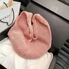 La bolsa tejida súper popular del verano para mujer, nuevo modelo 2026, estilo artístico, bolsa de playa tejida para vacaciones, bolso de hombro y cruzado