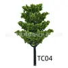 Plantas Verdes Simuladas, Árboles Modelo, Manualidades DIY para Micro-Paisajismo, Materiales para Maquetas de Mesa de Arena de Construcción, Árboles Terminados