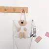 Bolsas para Padres e Hijos al por Mayor Moda Versátil Dibujos Animados Oso Conejo Lindo Muñeco Bolsa de Tela Tote
