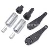 Venta Directa Adecuado para Motocicleta Kawasaki Zx-10R 2006-2007 Pegamento Anticaída Palo Tipo Protección Anticaída 6061