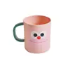 Taza Creativa, Taza Simple para Cepillo de Dientes, Vaso para Enjuague Bucal, Taza para Cepillo de Dientes Estilo Ins, Taza para Lavar en Casa, Portacepillos de Dientes para Pareja Estudiante
