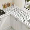 Pegatinas a Prueba de Aceite para Cocina Dibujos Animados Pared Ignífugas Impermeables Resistentes a Altas Temperaturas Película para Estufa Autoadhesiva Gabinete Encimera Prueba de Humedad