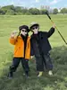 2327 Chaqueta de Otoño para Niños 2026 Nuevo Estilo Coreano Cortavientos Tres en Uno para Primavera y Otoño Moda Casual para Exteriores