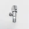 Modelo de Exportação Personalizado Válvula Angular de Ferro Galvanizado Aço Inoxidável 304 Aquecedor de Água Fria e Quente Banheiro 1/2 Polegada Uma Entrada Duas Saídas Válvula Misturadora